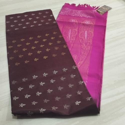 SOFT SILK SAREE WITH BLOUSE